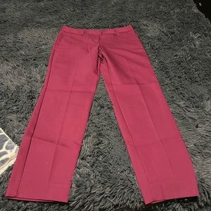 Gorgeous maroon express editor slacks. Size 2